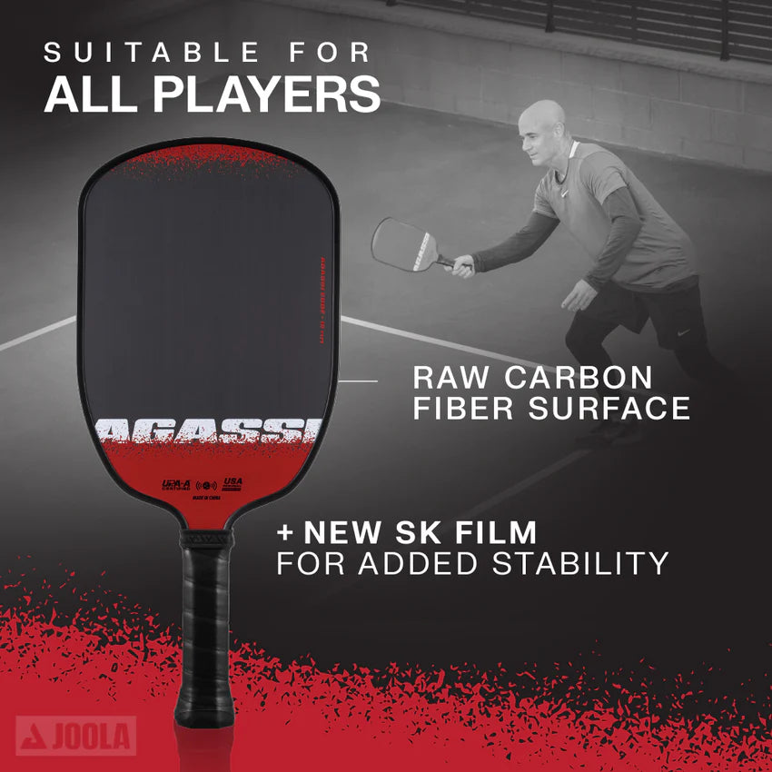 JOOLA Pickleball Paddle Agassi Edge 16mm