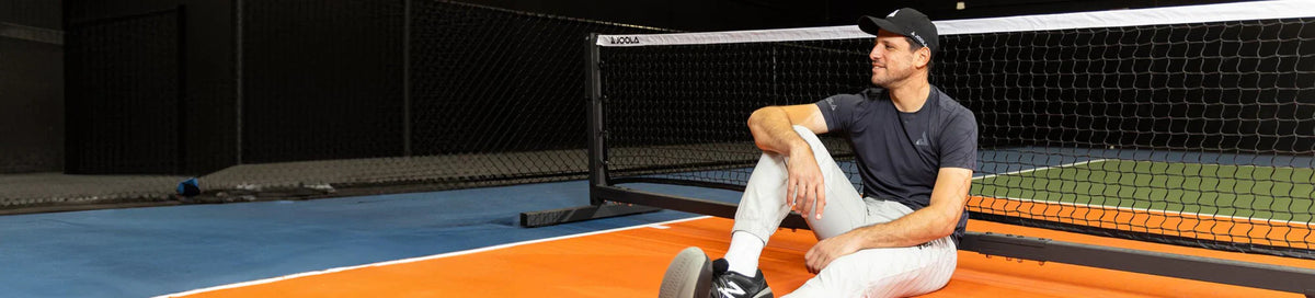 Pickleballnetten en -startsets